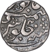 Silver One Rupee Coin of Daulat Rao of  Ujjain Dar ul Fateh Mint of Gwalior State.