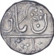 Silver One Rupee Coin of Baija Bai of Gwalior Fort Mint of Gwalior State.