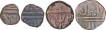 Copper Paisa Coins of Jayaji Rao of Burhanpur Mint of Gwalior State.