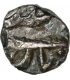 Silver Quarter Rupee Coin of Udaipur Mint of Mewar State.