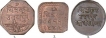 Copper Anna Coins of Bhupal Singh of Mewar State.