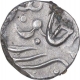 Silver Half Rupee Coin of Dulep Singh of Pratapgarh State.