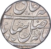 Silver One Rupee Coin of Murshidabad Mint of Bengal Presidency.