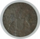 Copper One Fourth Anna Coin of Bombay Presidency.