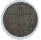 Copper One Fourth Anna Coin of Bombay Presidency.