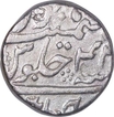 Silver One Rupee Coin of Chinapattan Mint of Madras Presidency.