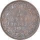 Copper One Twelfth Anna Coin of Victoria Empress of Calcutta Mint of 1890.