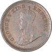 Bronze One Twelfth Anna Coin of King George V of Calcutta Mint of 1919.