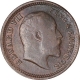 Copper Half Pice Coin of King Edward VII of Calcutta Mint of 1903.