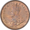 Bronze One Quarter Anna Coin of King George V of Calcutta Mint of 1935.