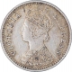 Silver Two Annas Coin of Victoria Empress of Bombay Mint of 1888.