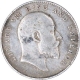 Silver Two Annas Coin of King Edward VII of Calcutta Mint of 1907.