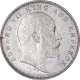 Rare Silver Two Annas Coin of King Edward VII of Calcutta Mint of 1909.