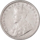 Silver Two Annas Coin of King George V of Calcutta Mint of 1912.