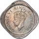 Rare Copper Nickel Two Annas Coin of King George VI of Bombay Mint of 1939.