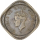 Nickel Brass Two Annas of King George VI of Bombay Mint of 1943.