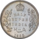 Rare Silver Half Rupee Coin of King Edward VII of Calcutta Mint of 1905.