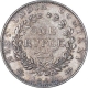 Silver One Rupee Coin of Victoria Queen of Madras Mint of 1840.