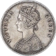 Silver One Rupee Coin of Victoria Queen of Calcutta Mint of 1862.