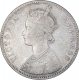 Rare Silver One Rupee Coin of Victoria Empress of Bombay Mint of 1883.