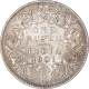 Silver One Rupee Coin of Victoria Empress of Bombay Mint of 1901.