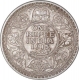 Silver One Rupee Coin of King George V of Calcutta Mint of 1915.