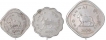 Copper Nickel Anna Coins of Bombay Mint of Republic India.