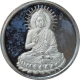 Silver Religious Token of Lord Buddha.