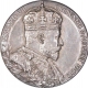 Silver Token of Edward VII and queen Alexandra of Great Britan.