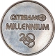 Silver Citi Bank Token of Citi Bank Millenium 2000.