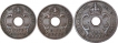 Bronze Five and Ten Cent Coins of Edwardvs VIII and Georgivs VI of East Africa Protectorate.