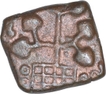 Copper Coin of Satkarni I of Satavahana Dynasty.