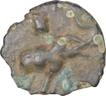 Potin Coin of Satakarni I of Nashik Region of Satavahana Dynasty.