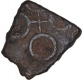 Copper Coin of Ujjaini Region.