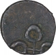 Copper Coin of Satakarni I of Satavahana Dynasty.