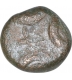 Copper Coin of Satkarni I of Marathwada Region of Satavahana Dynasty.