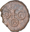 Copper Coin of Ujjaini Region.