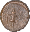 Copper Coin of Ujjaini Region.