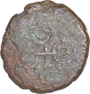 Copper Coin of Ujjaini Region.