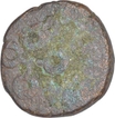 Copper Round Coin of Ujjayini Region.