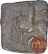 Copper Coin of Nahapana of Western Kshatrapa.