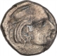 Silver Drachma Coin of Rudrasen II of Western Kshatrapas.