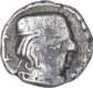 Silver Drachma Coin of Visvasena of Western Kshatrapas.