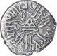 Silver Drachma Coin of Rudrasen II of Western Kshatrapas.