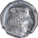 Silver Drachma Coin of Rudrasena II of Western Kshatrapas.