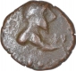 Copper Drachama Coin of Wima Takto of Soter Megas of Kushan Dynasty.