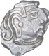 Silver Drachma Coin of Chandragupta II of Gupta Dynasty.