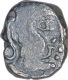 Silver Drachma Coin of Krishnaraja of Kalachuris of Mahishmati.