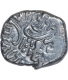 Silver Drachma Coin of Krishnaraja of Kalachuris of Mahishmati.