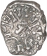 Silver Drachma Coin of Krishnaraja of Kalachuris of Mahishmati.